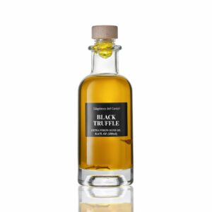 Aceite de Oliva Virgen Extra Infusión de Trufa Negra – 250ml / 8.45 fl oz – Llàgrimes del Canigó